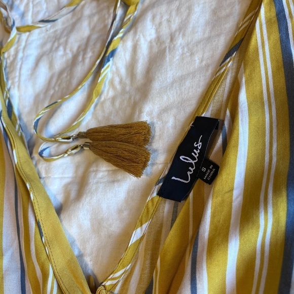 Lulus Yellow Jumpsuit size Small - Picture 7 of 9